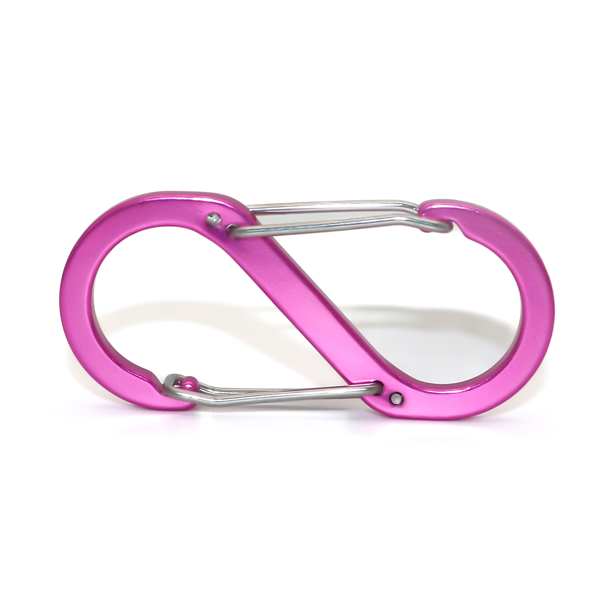 10Pcs 지퍼 클립 도난 방지 지퍼 잠금 클립 캠핑 낚시 여행 야외 스포츠에 대 한 컬러 Carabiner 열쇠 고리 클립