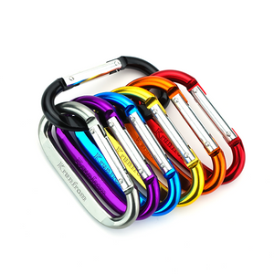 D형 더블리벳 카라비너 ​​8D너트 10color
